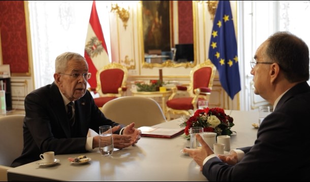 President Begaj Visits Austria, Meets President Van der Bellen: Key Discussions Revealed