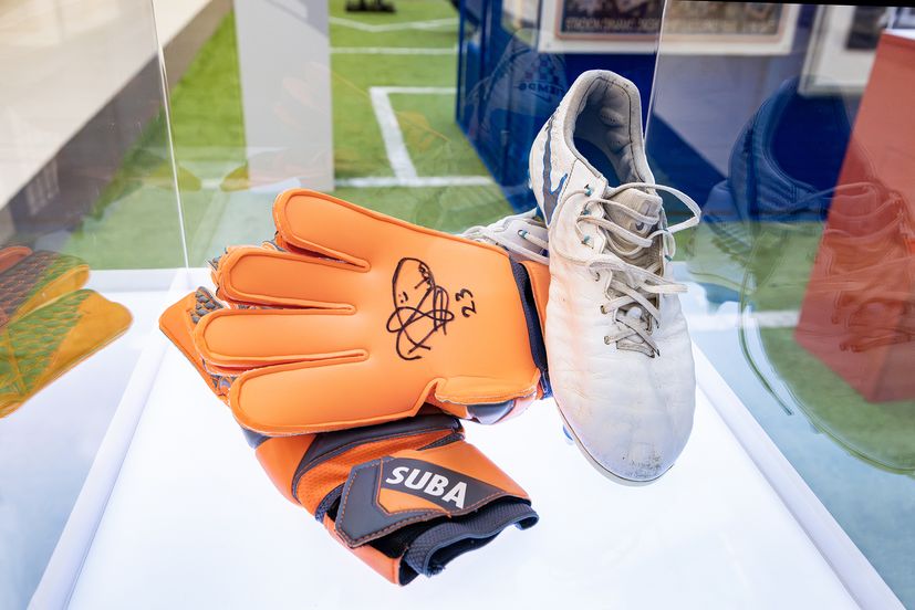 Croatian football special exhibition in Split