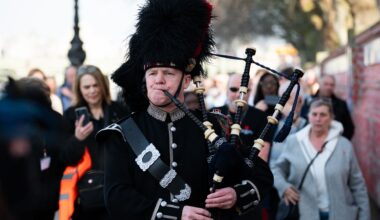 Thousands gathered Sunday, March 9, to mark the fifth anniversary of the Covid-19 pandemic in the United Kingdom.