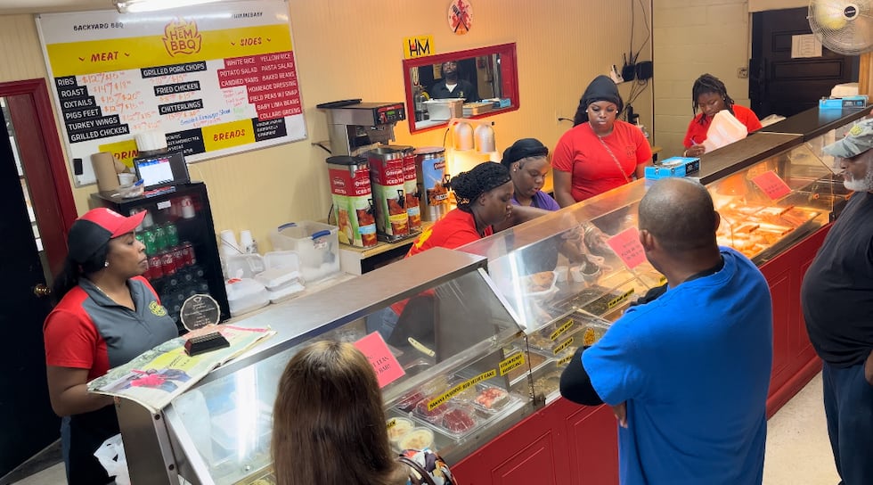 Climmie Mosley, the owner of Climmie’s H&M BBQ, kicked off his business by selling plates from...