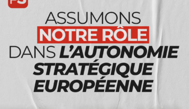 Assumons notre rôle dans l'autonomie stratégique européenne