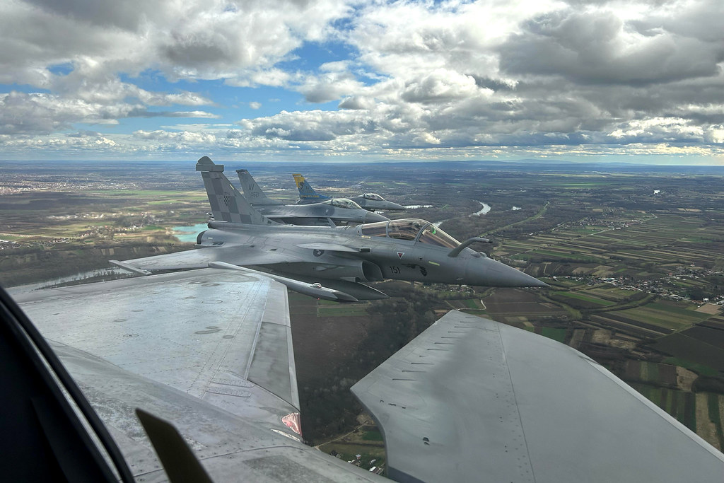 Croatian rafales-American F-16s