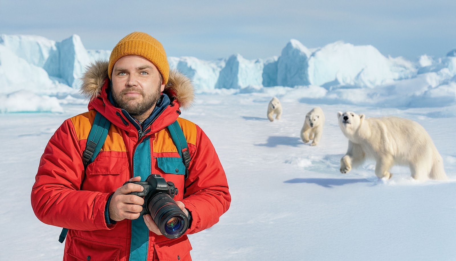 Große Ehre bei Grönland-Besuch: JD Vance alleine auf Eisbären-Fotosafari geschickt