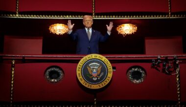 Trump Says He "Never Liked 'Hamilton' In Visit To Kennedy Center