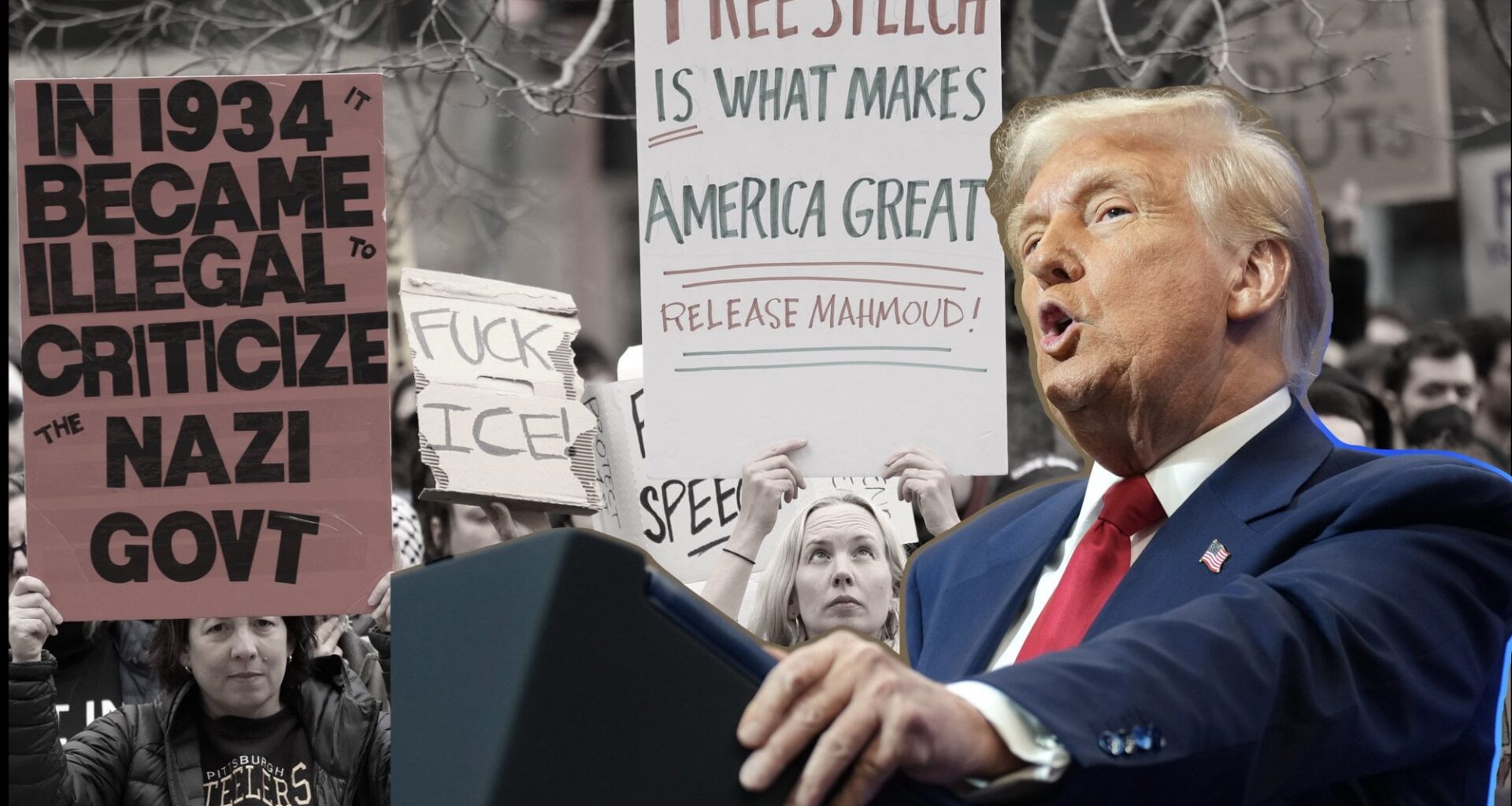 Trump Claims It's 'Illegal' for Media to 'Write Bad' About Him, Fueling Free Speech Concerns