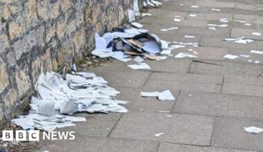 Sensitive army papers found in Newcastle street