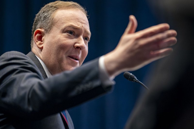 Environmental Protection Agency administrator Lee Zeldin testifies during his Senate confirmation hearing on January 16 and on Wednesday announced 31 proposed actions to wipe out prior EPA regulations and support the U.S. economy. File Photo by Ken Cedeno/UPI