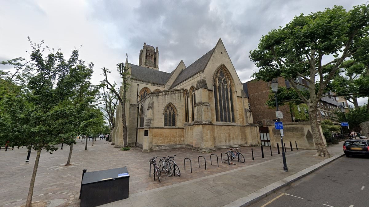 Woman, in her 30s, is arrested after body of newborn baby boy found in M&S bag outside church in Notting Hill