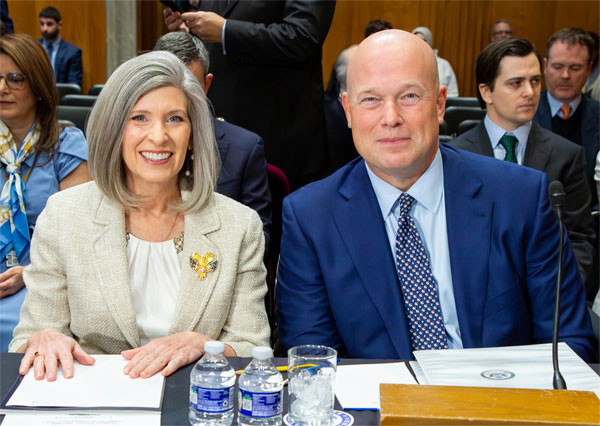 Iowan Matt Whitaker speaks at hearing on appointment as NATO Ambassdor