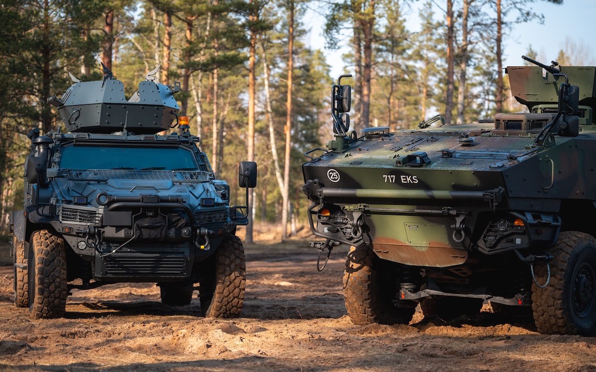 Estonia's wheeled armored vehicles ordered from Turkish defense manufacturers