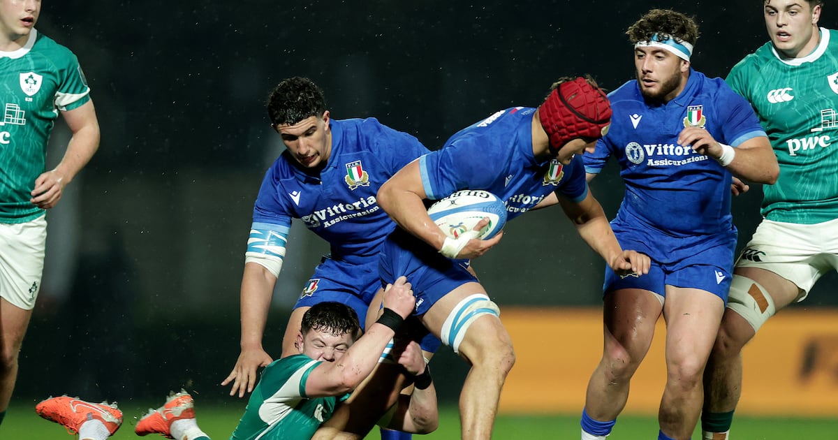 First loss to Italy caps disappointing Under-20 Six Nations campaign for Ireland – The Irish Times