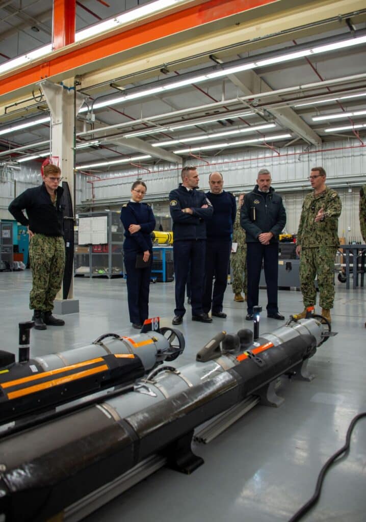 French Navy US Navy seabed warfare cooperation