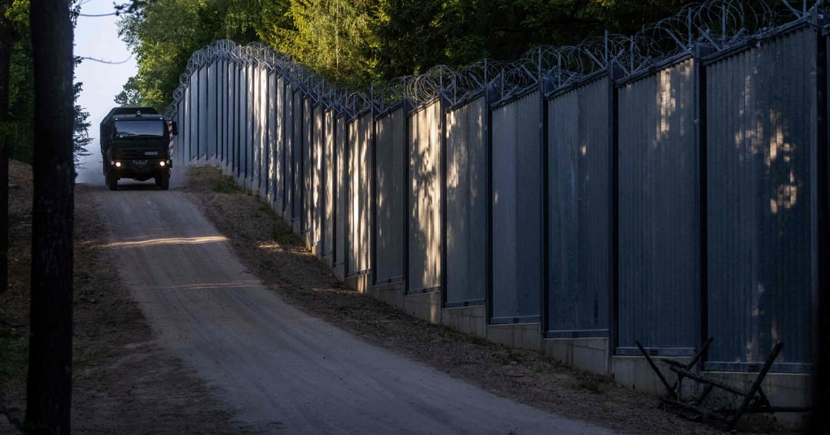 Poland shuts asylum door at Belarus border with EU backing – POLITICO