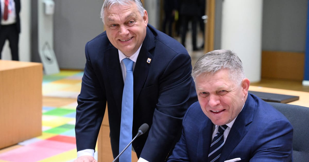 Orbán and Fico look to derail European unity on Ukraine ahead of London summit – POLITICO