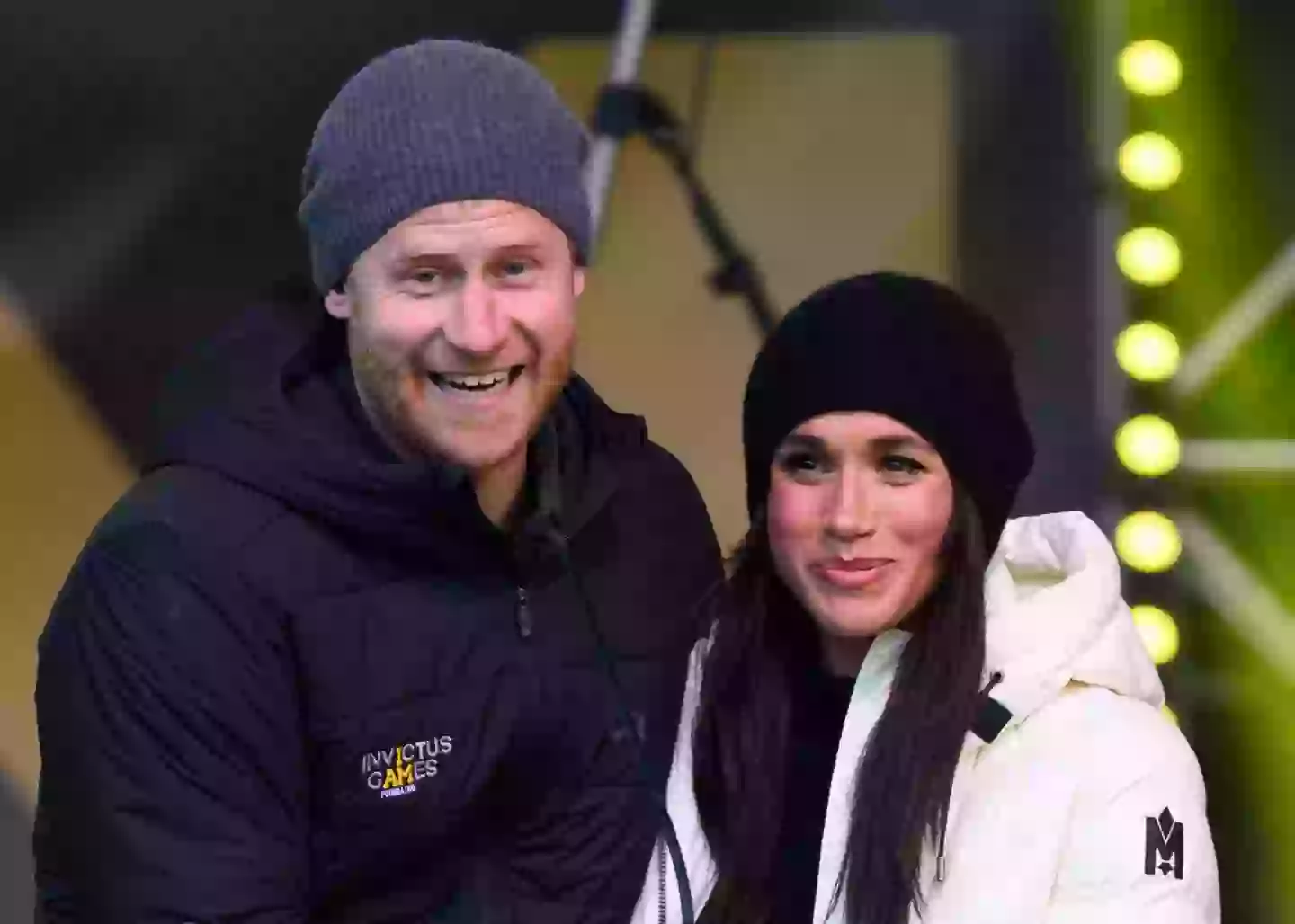He had a special message for Harry and Meghan (Karwai Tang/WireImage)