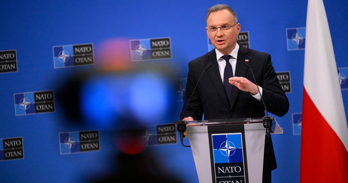 Move your nukes to our territory, Polish president urges Trump – POLITICO