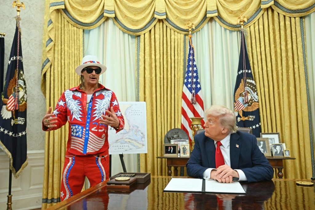 Trump Joined By Kid Rock To Sign Concert Ticket Executive Order