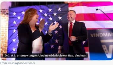Rep. Eugene Vindman (D-VA07): Trump is "weaponizing government and lying to intimidate and silence public servants like me, and it’s not going to work."