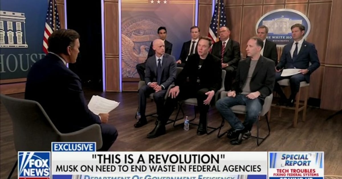 Musk Hides ‘Big Balls’ as DOGE Goons Spew Wild Claims on Fox