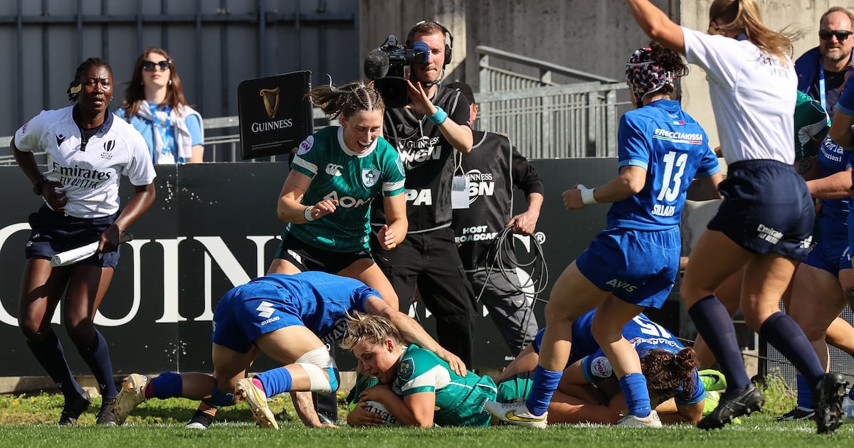 Aoife Dalton praises Ireland’s ‘complete team performance’ in sinking Italy – The Irish Times