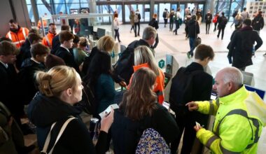 ‘Ridiculous’ system sees southern ticket holders forced to queue separately at Belfast Grand Central Station