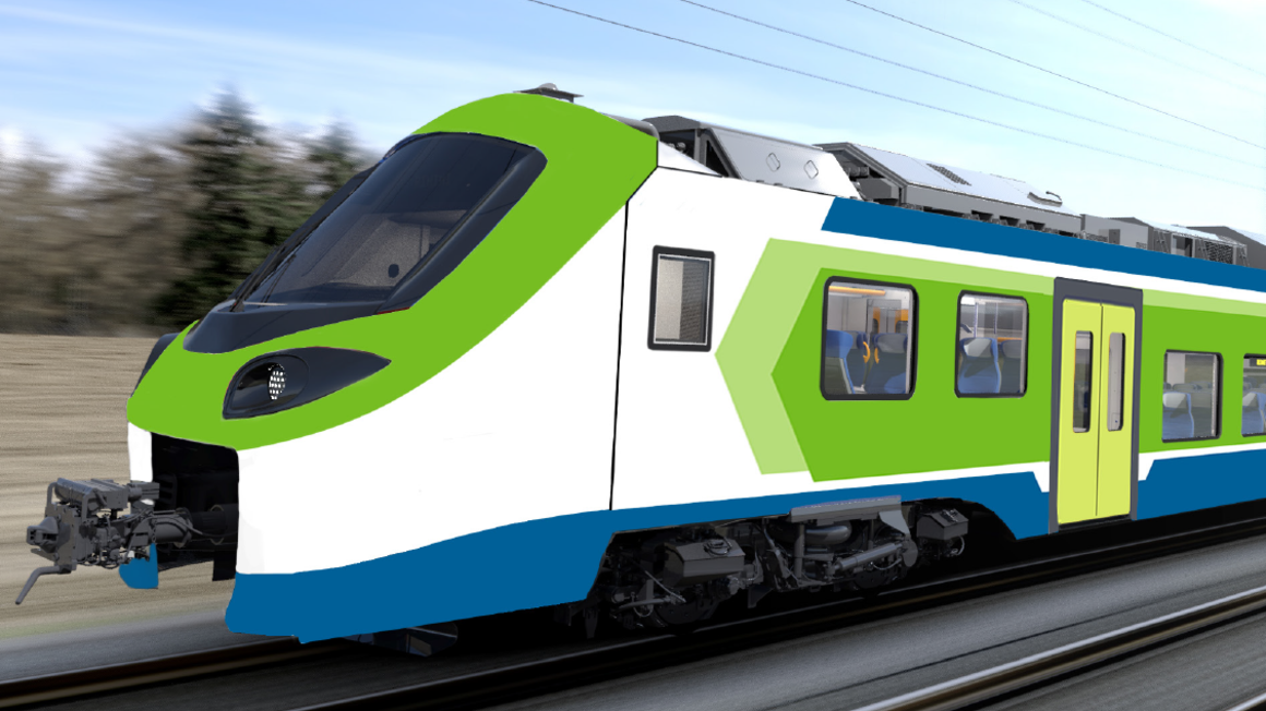 Hydrogen-powered trains italy