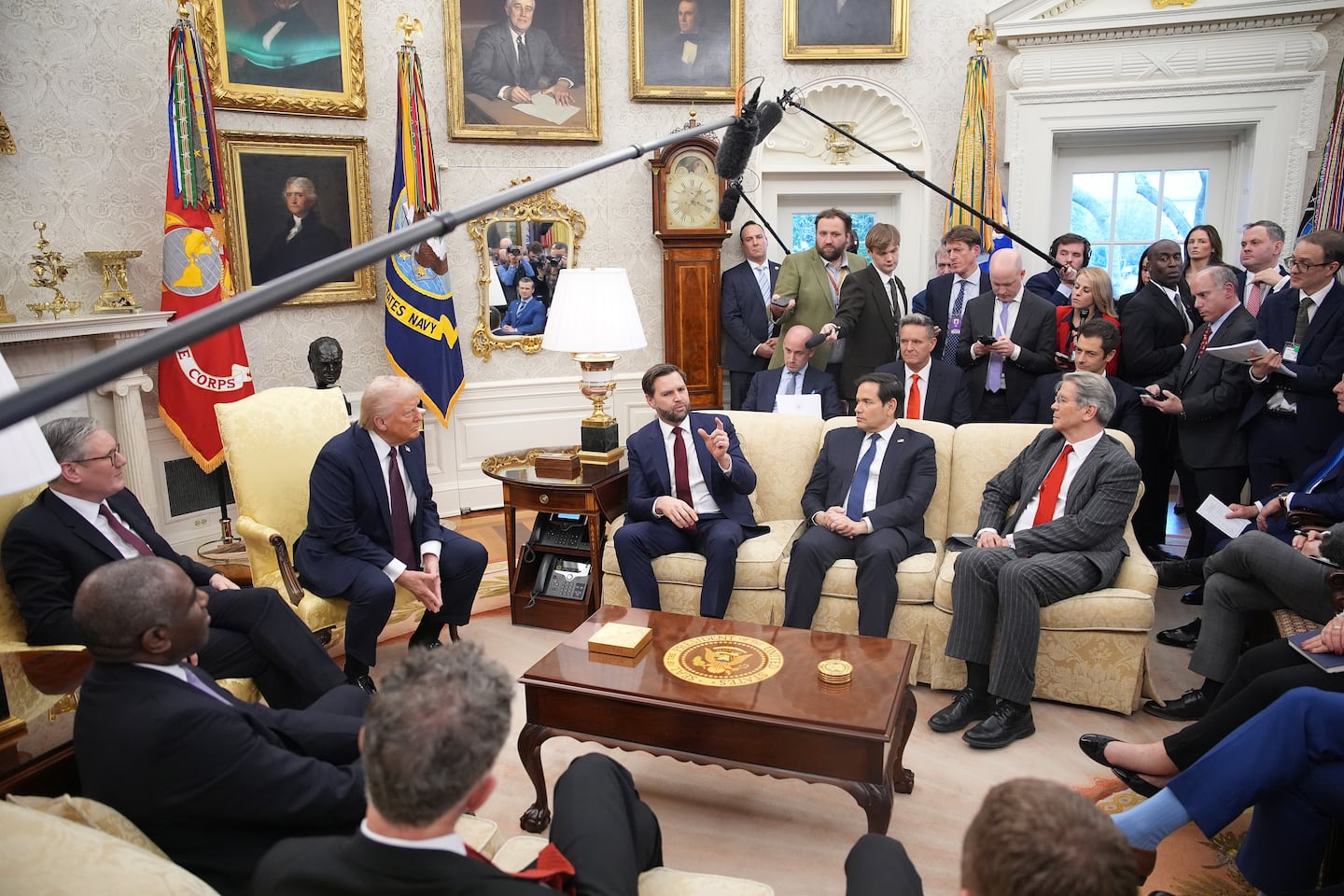 Scott Bessent, who took a lead role in negotiating the critical minerals deal the two leaders were set to sign before President Trump directed Ukraine's Zelensky to be shown the door early, claimed Zelensky showed “disrespect of the American people.”