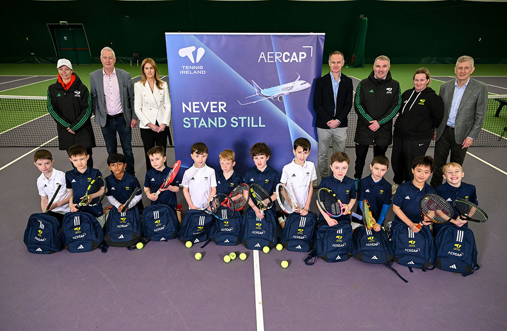 Tennis Ireland Signs AerCap as Kids Programme Partner