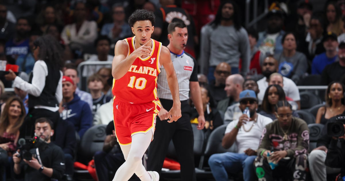 Rookie Zaccharie Risacher thriving in the environment built for him by the Hawks