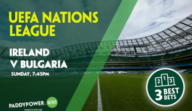 Ireland v Bulgaria, nations league, sunday 23rd March 2025