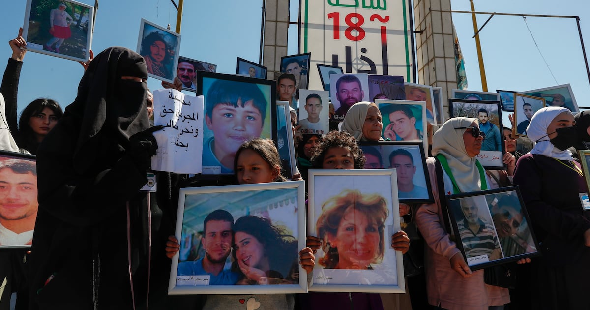 Families of Syrians who disappeared during its civil war say the search must go on