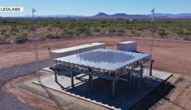 Radar in eastern Arizona tracking debris in space