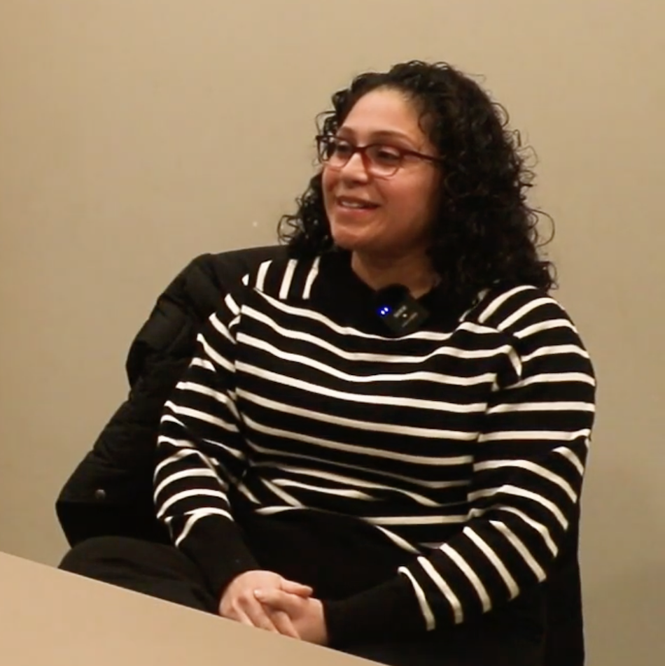 Jacqueline Mendoza speaking