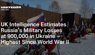 UK Intelligence Estimates Russia’s Military Losses at 900,000 in Ukraine – Highest Since World War II