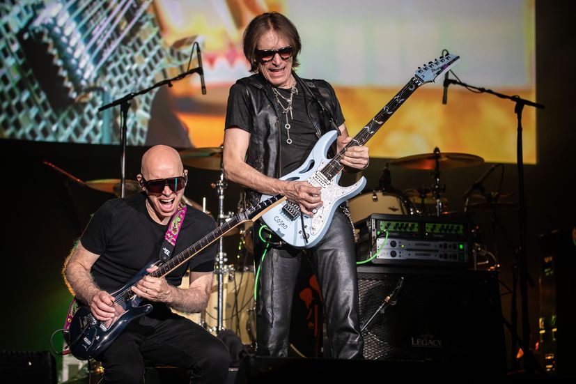 Joe Satriani and Steve Vai 2