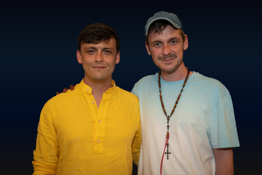Joe Robertson (left) and Joe Murphy. Credit: Nicola Young