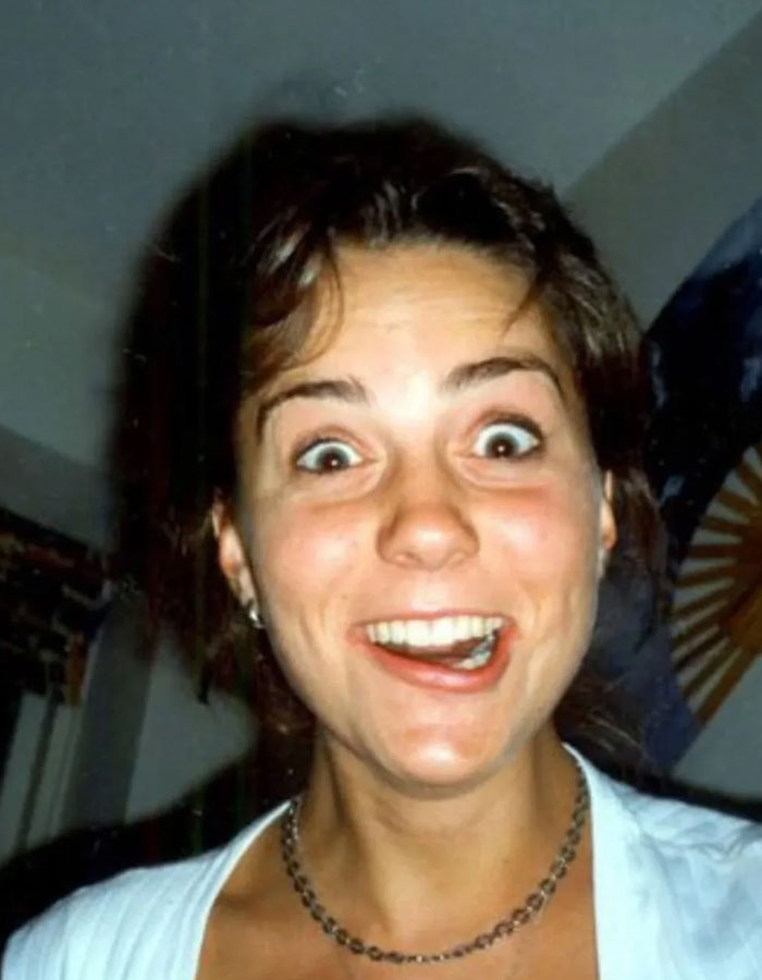 Young woman with a playful expression, showcasing her vibrant personality before becoming a princess.