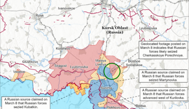 Russian Offensive Campaign Assessment, March 8, 2025