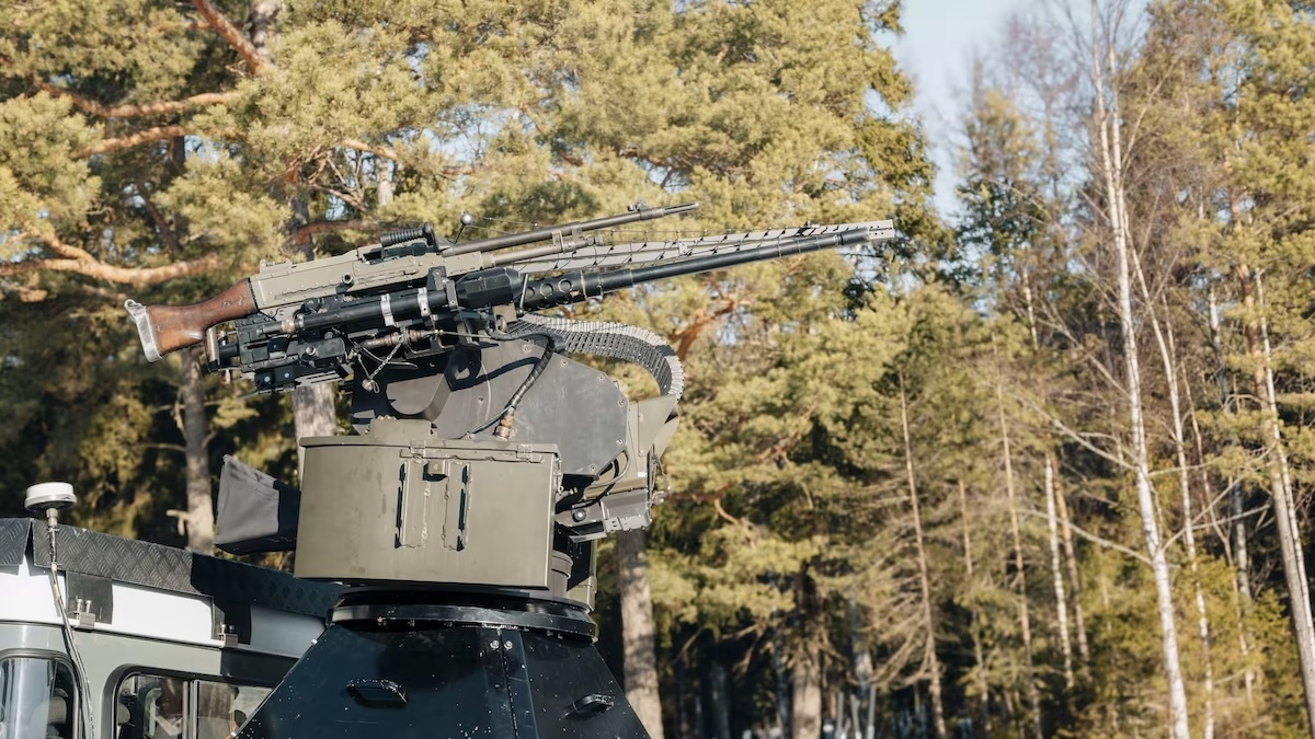 Saab's Loke Trackfire Remote Weapon Station