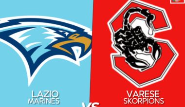 LIVESTREAM Italy: Varese Skorpions @ Lazio Marines, March 30, 14:30 CET (2:30 pm, 8:30 am ET)