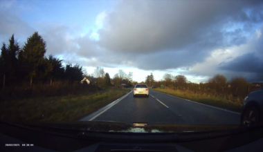 Maniac outside Omagh last week