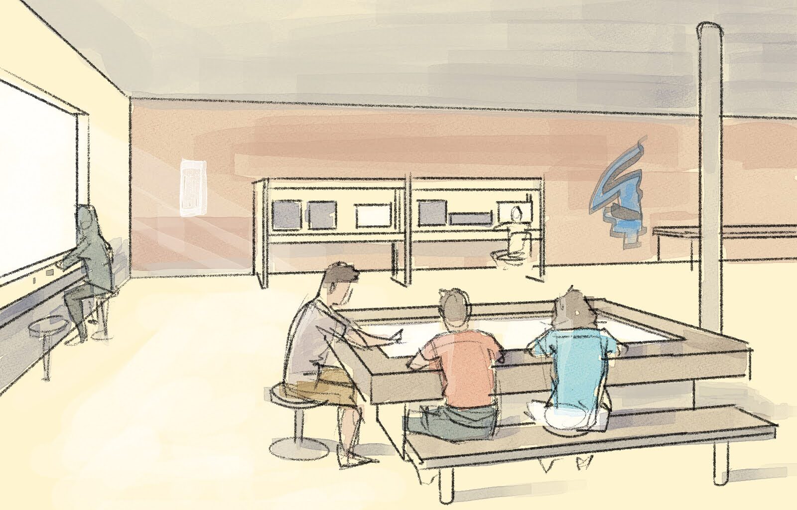 Create a mixed-use creative space