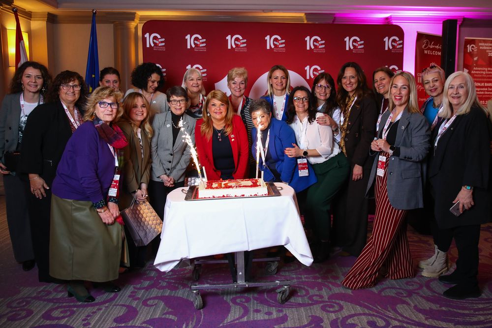 Mreža hrvatskih žena proslavila 10. obljetnicu u društvu utjecajnih hrvatskih žena
