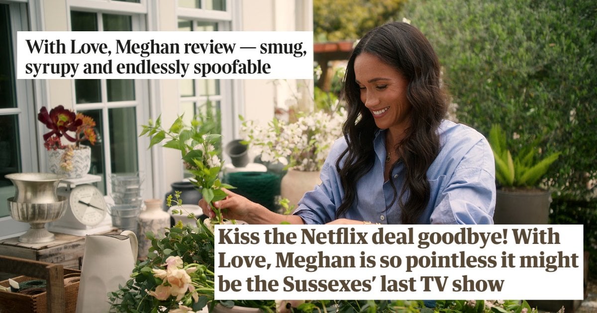 ‘Gormless lifestyle filler’: The reviews are in for With Love, Meghan and it’s getting slated