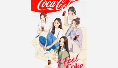 NewJeans' 'I Feel Coke' Campaign With Billboard Korea: Photos