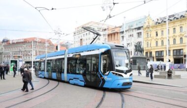 PHOTOS: First brand new tram in Zagreb in 15 years starts operating