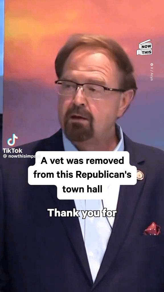 MAGAT Rep. Chuck Edwards is a coward, just like the rest of them. Thank you for your service, Veterans! By the way, Chuck Scumer has a book to sell.