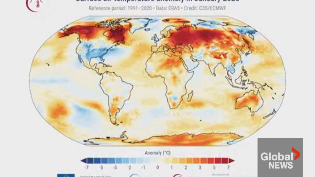 Click to play video: 'January 2025 is the hottest start to a year on record: EU climate agency'