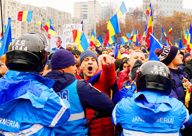 Far-right groups hold rally in Romania