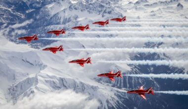 Springhawk is go! Red Arrows touch down in Croatia for Exercise Springhawk